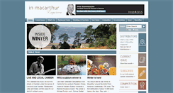 Desktop Screenshot of inmacarthurguide.com.au